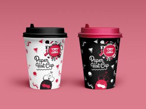 cốc giấy có nắp