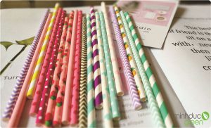 Một số mẫu Ống Hút giấy tự phân hủy