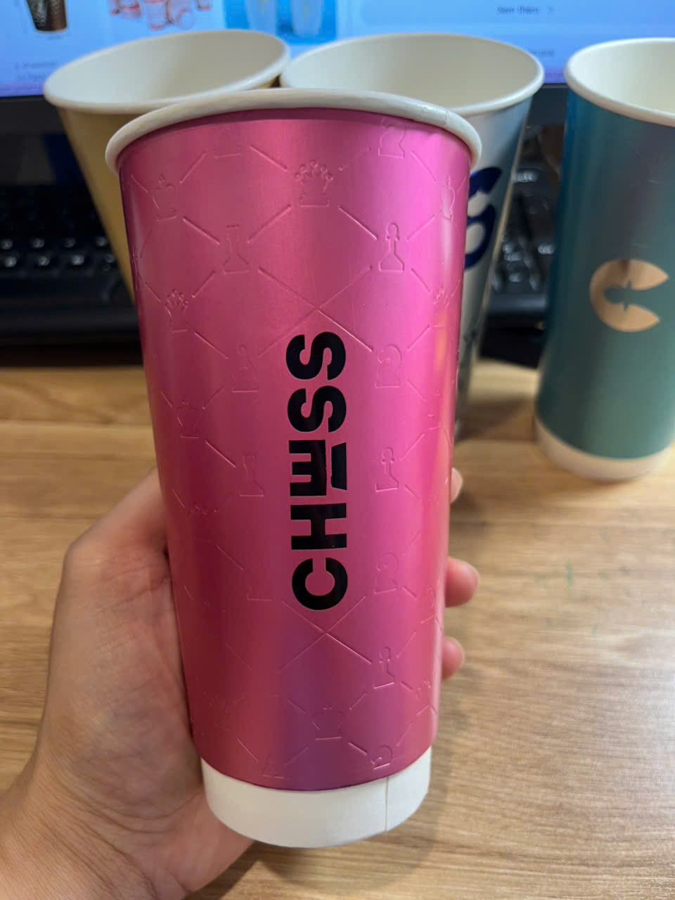 Cốc giấy in logo